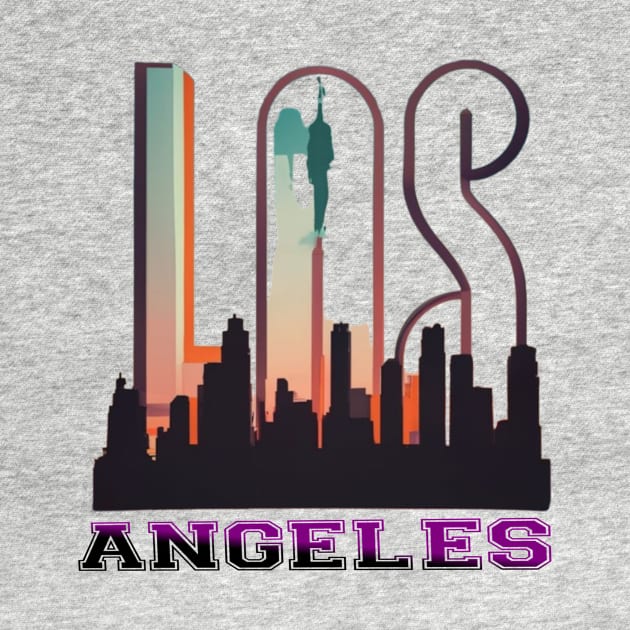 Los Angeles by TshirtMA